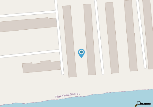 Pine Knoll Townes 132: Almost Oceanfront Townhouse in Pine Knoll Shores, NC! map location