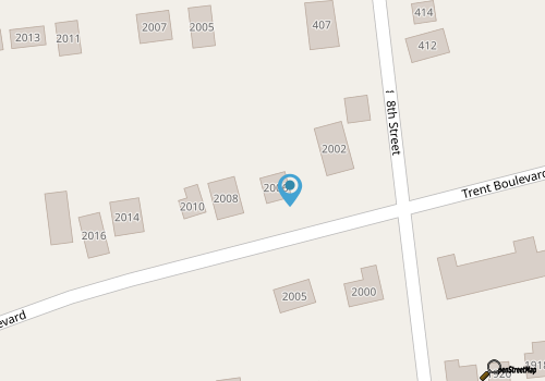 New Bern Vacation Rental with Private Yard! map location