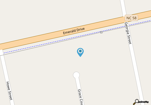 Bogue's Retreat, Oceanview House in Emerald Isle, NC! map location