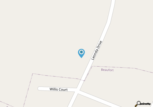 Resort style, beach town cottage, 5 mins from the beach- family friendly. map location