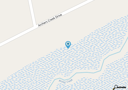 The Family Tides 2-Waterside living, 3BR, 2BA, dock, golf cart map location
