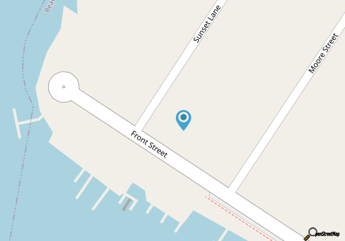 Condo on Front in Downtown Beaufort, NC map location