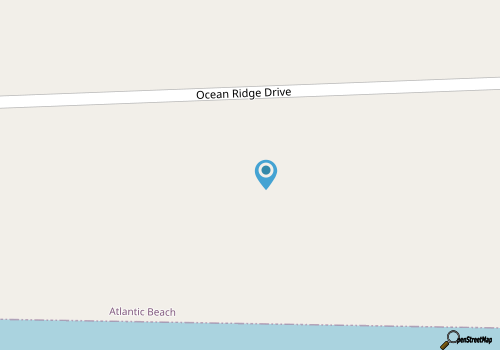 Roberson Cottage, Oceanfront House in Atlantic Beach, NC! map location