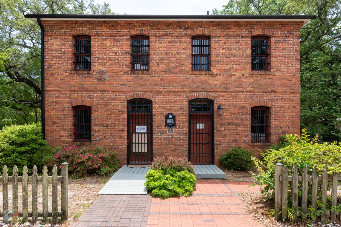Old brunswick Jail Southport NC