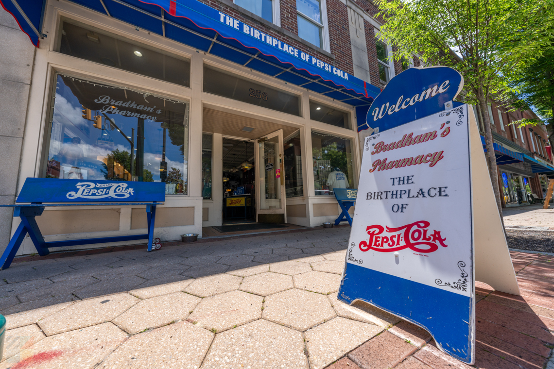 Birthplace of Pepsi Downtown New Bern