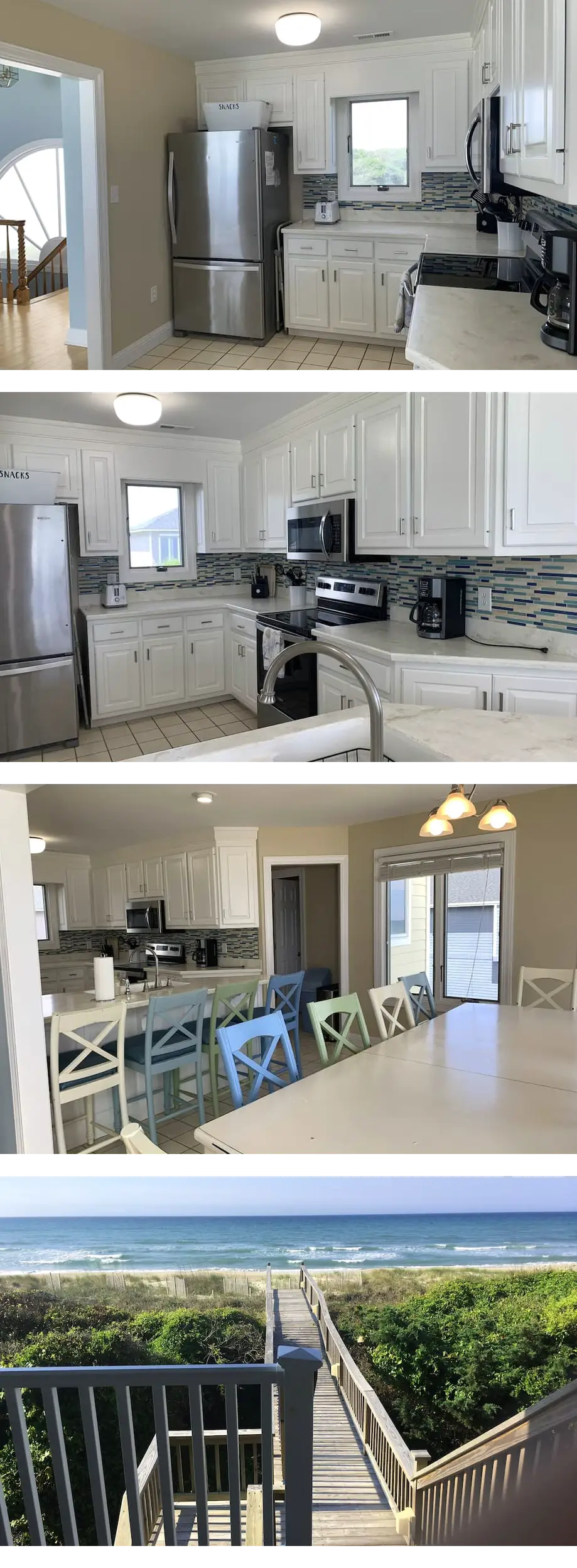 Quiet Beachfront Location, Great separat...