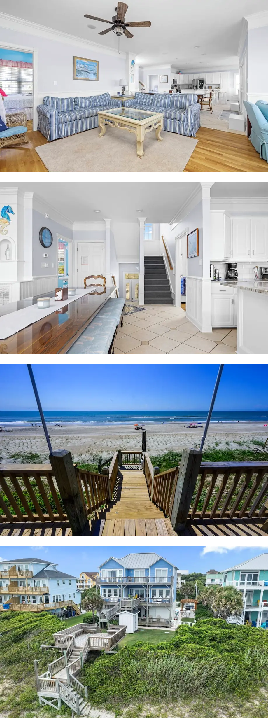 Dog friendly-7 BR Oceanfront, Private Po...