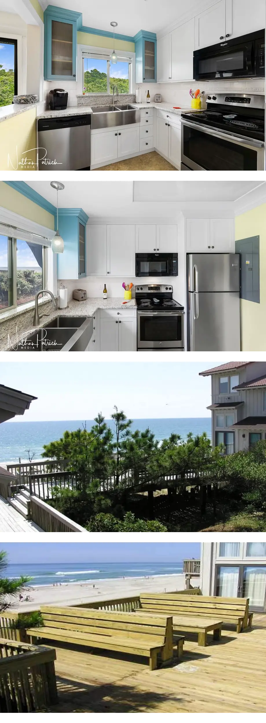 3 BR Oceanfront Townhome - Remodeled Kit...