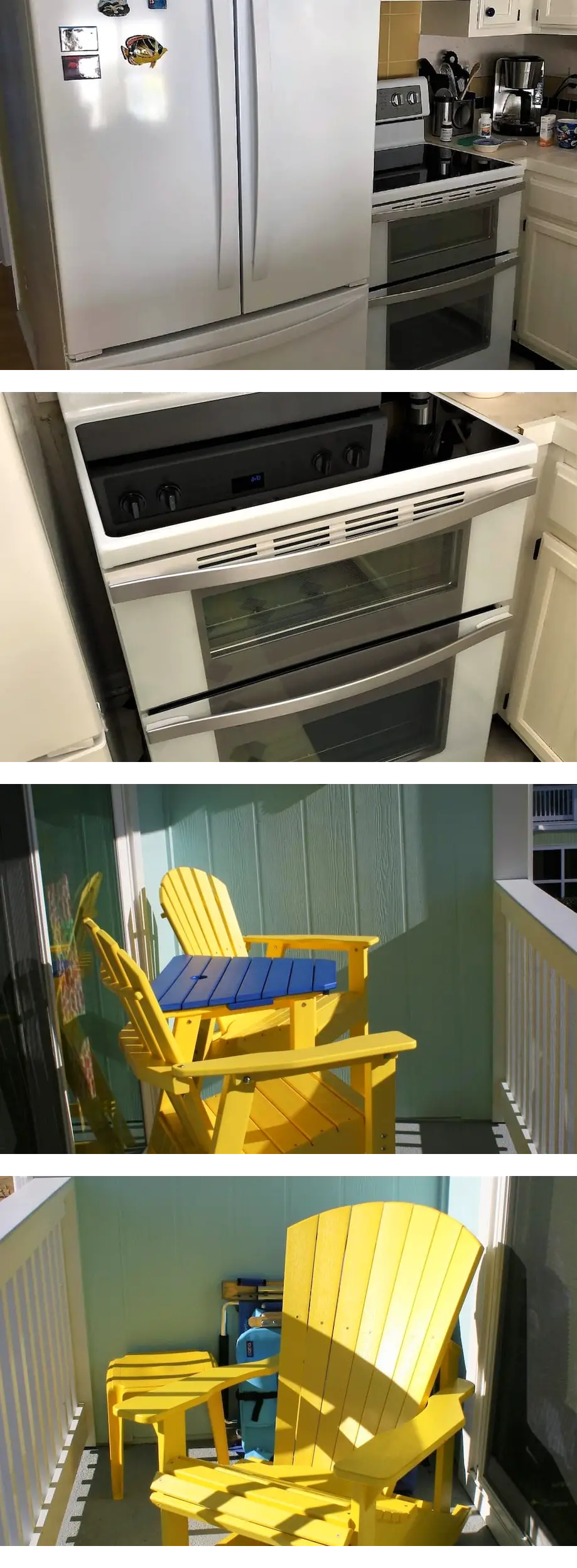Bright, sunny, beautifully decorated one...
