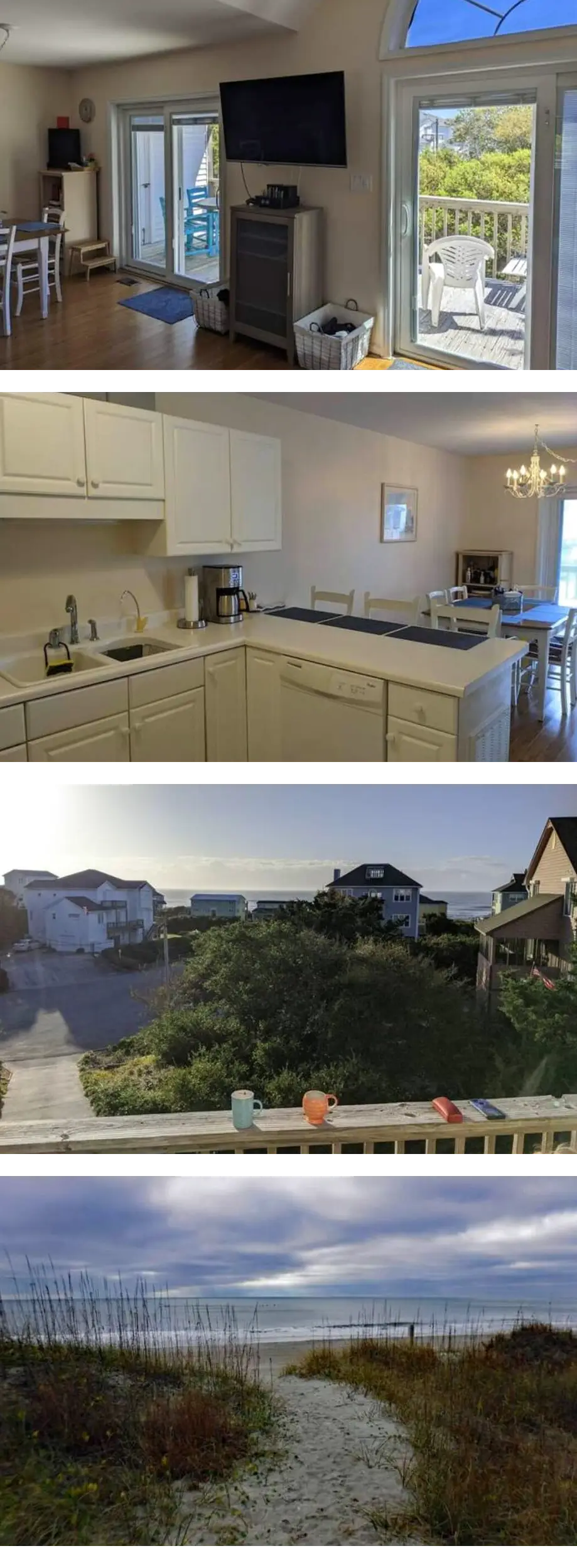 Ocean view beach house, family and pet-f...