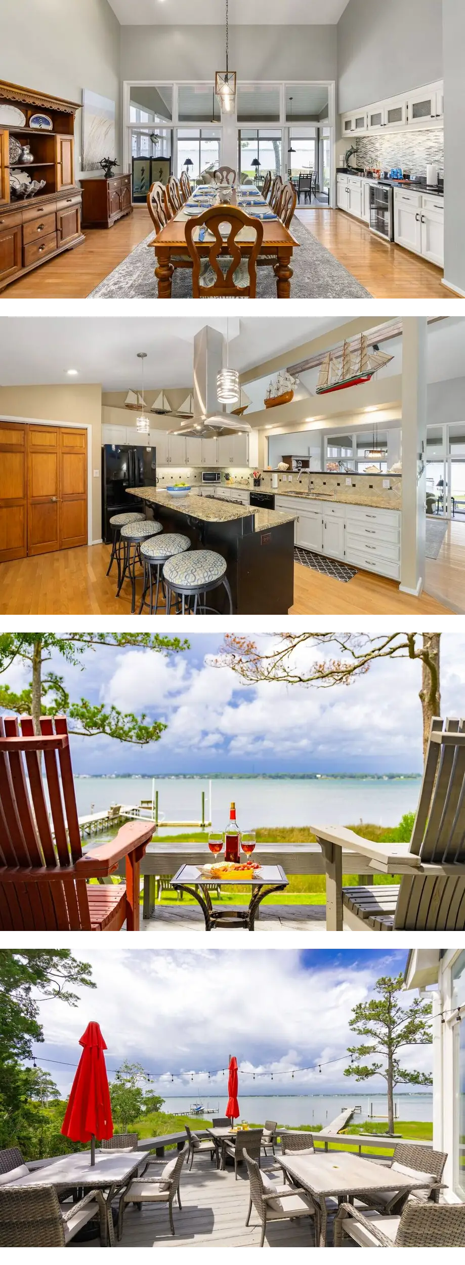 Sunset Retreat on Bogue Sound - A Waterf...