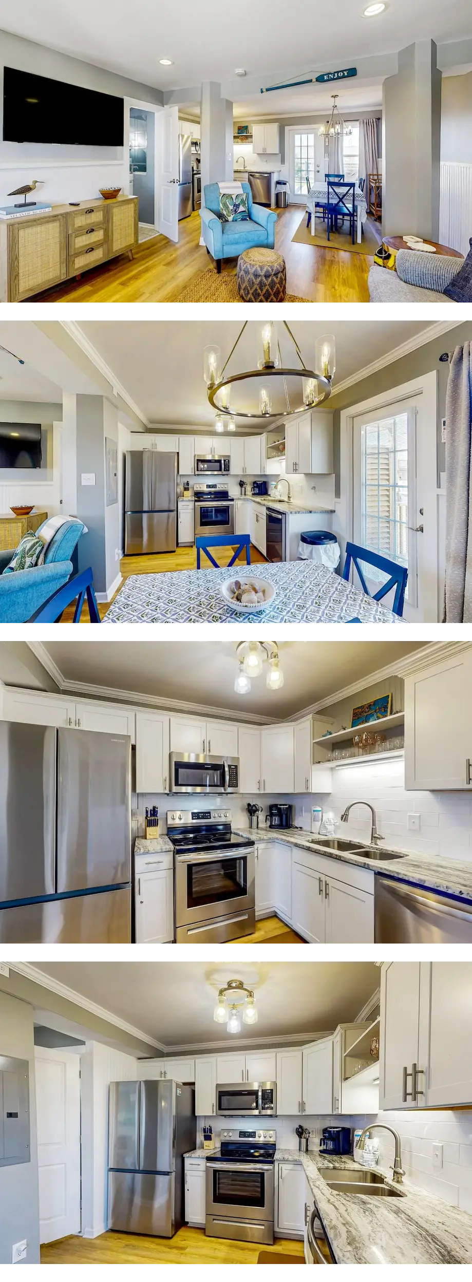 Updated two-story townhouse with furnish...