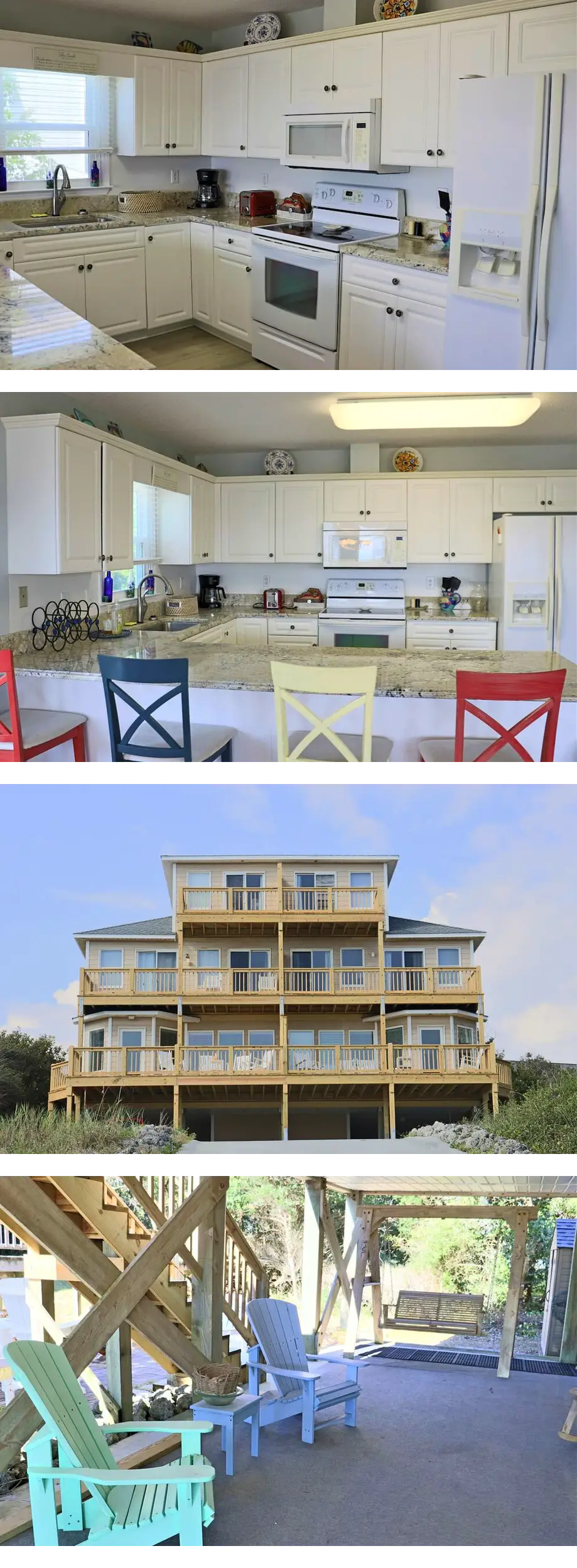 Tarheel West | Second-Row Beach Duplex |...